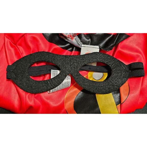 Incredibles 2 Costume Top and Disney Mask Pixar Dash Violet Halloween Kids 4-6X - Picture 4 of 5